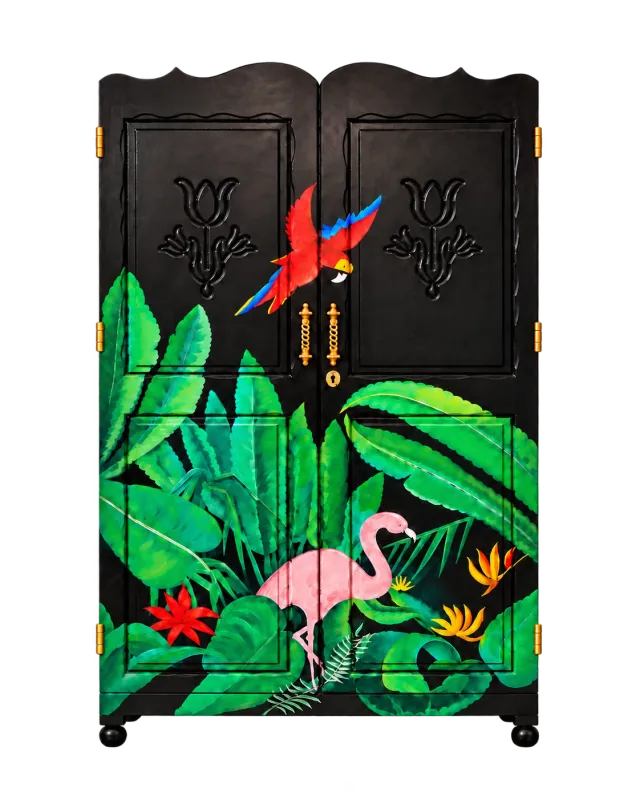 Flamingo Garden Wardrobe