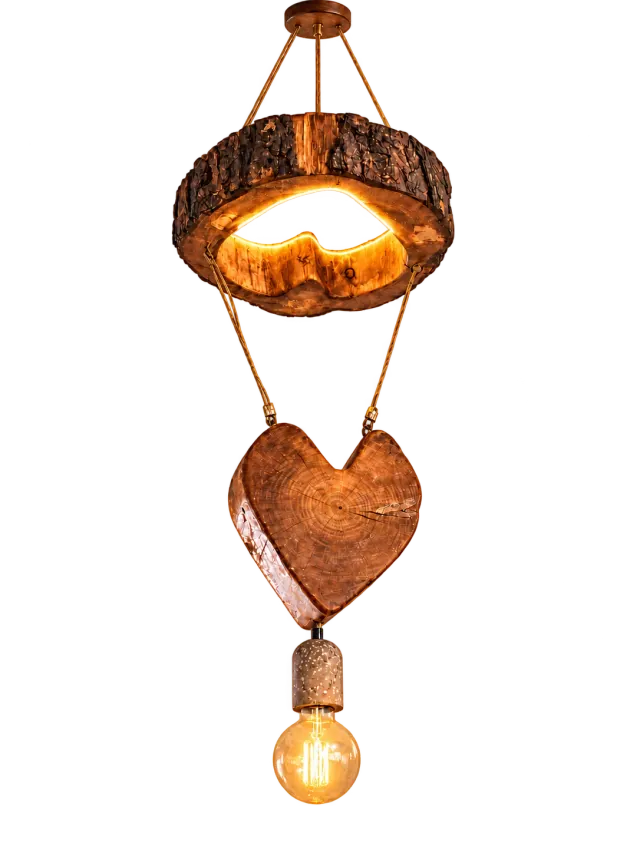 Heartwood Pendant
