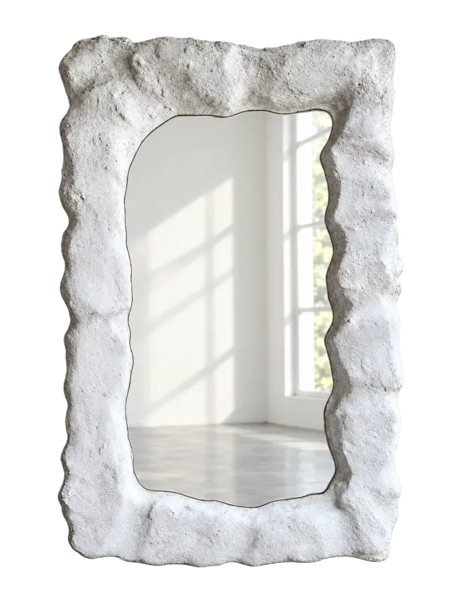 Stoneflow Cement Mirror
